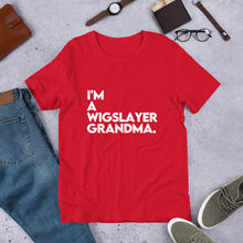 Load image into Gallery viewer, I'm a WigSlayer Grandma Signature T-shirt