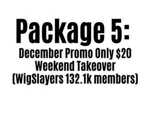 December Promotion Deals