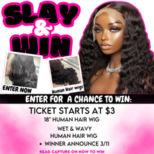 Load image into Gallery viewer, Human Hair Wig Raffle