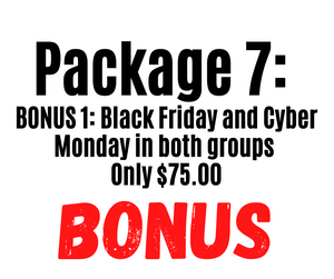 Black Friday and Cyber Monday Promotion Deals