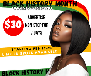 Black History Promo Deal