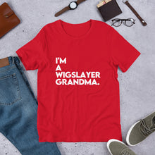 Load image into Gallery viewer, I&#39;m a WigSlayer Grandma Signature T-shirt