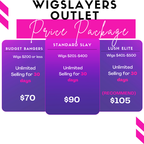 WigSlayers Outlet Advertise Package